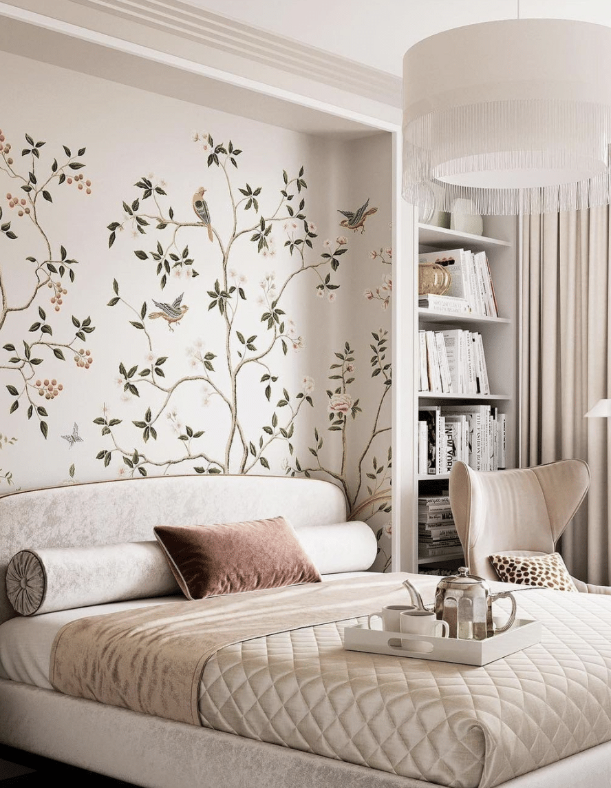 Design Spotlight: Chinoiserie Wallpaper COCOCOZY